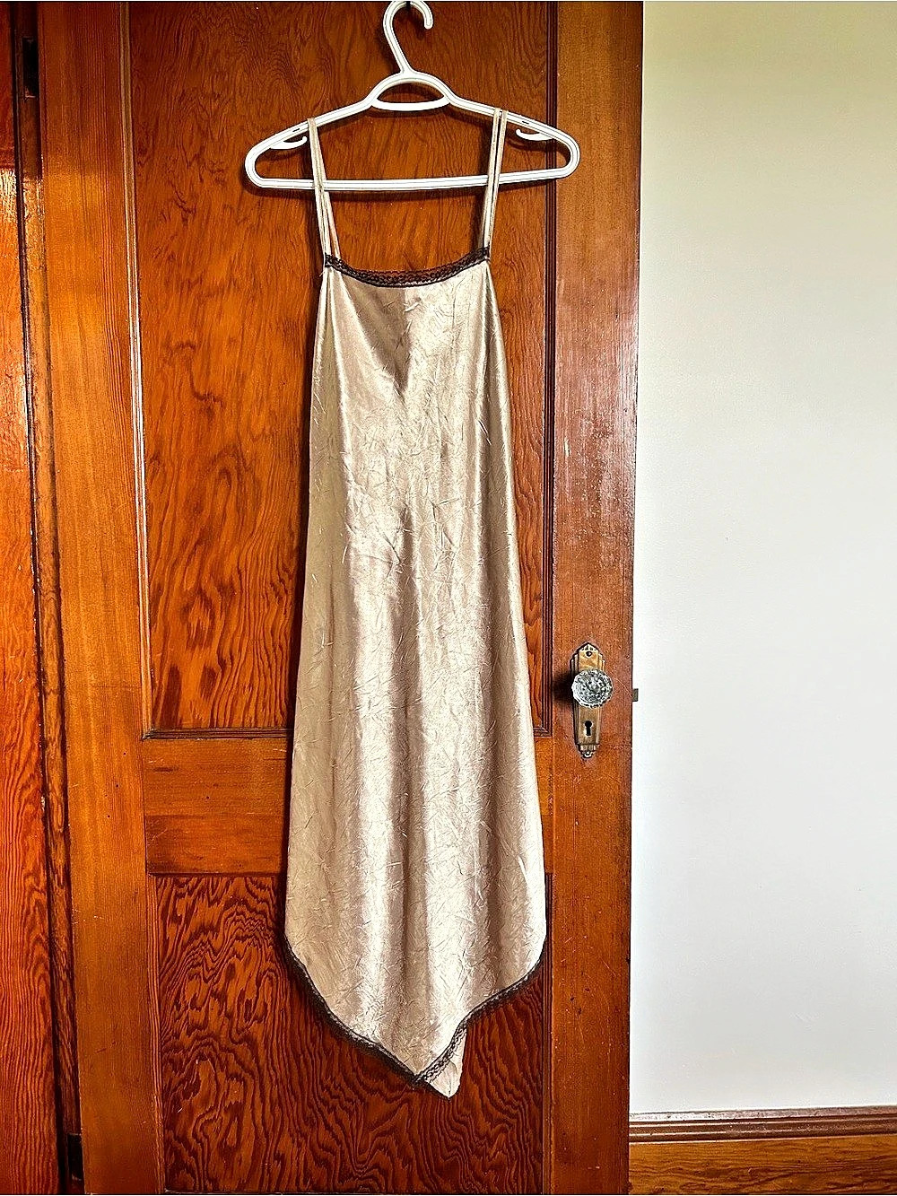 Asymmetrical Slip Dress